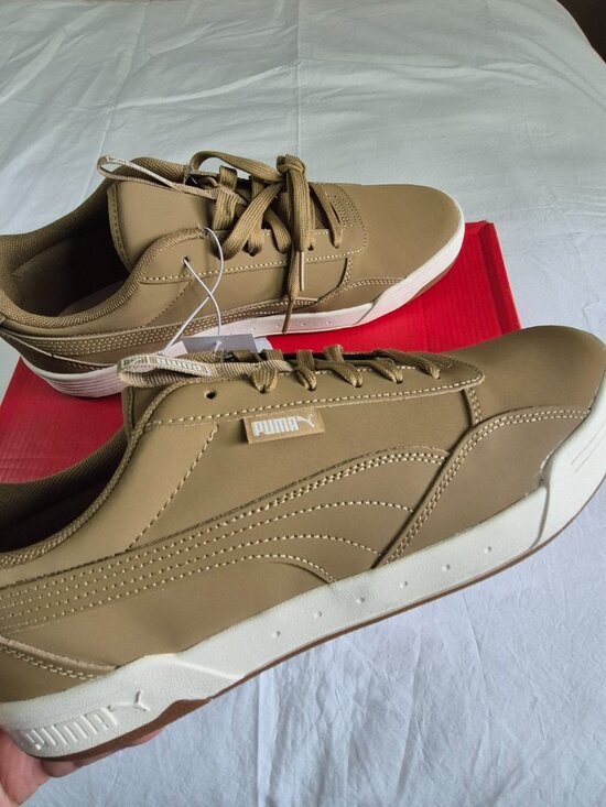 PUMA Men\'s Light Brown Skate Sneakers, Size 11 SoftFoam Plus Inner Sole, NWB main image 6